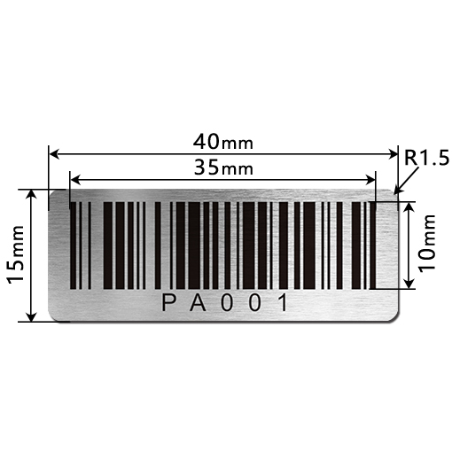 ETM4015 金属条形码