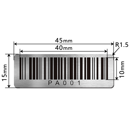 ETM4515 金属条形码